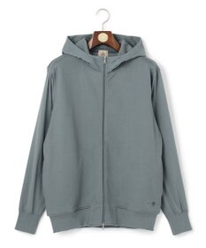 J.PRESS MEN お出かけシーンにも最適【J.PRESS PREMIUM JERSEY】ジャガードリンクス コンビパーカー グレー系