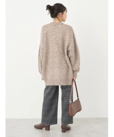 earth music&ecology ファンシーヤーンメランジカーディガン