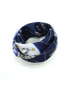 Marca ＜新柄！＞【伝統横濱スカーフ】星の神話 大判 シルクツイル スカーフ