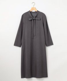 組曲 S 【前後着用可】ラメストライプボウタイ ワンピース