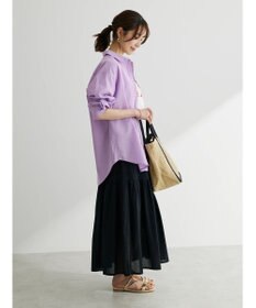 Green Parks 綿麻混レギュラーシャツ