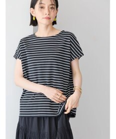 AMERICAN HOLIC バックボタンフレンチスリーブプルオーバー