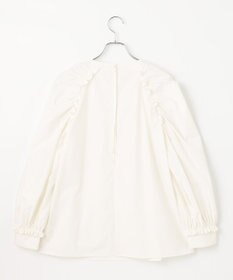 #Newans 【セレモニーにも】＜亀恭子さんコラボ＞下から着られちゃう！ギャザーショルダーブラウス