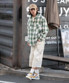 WEGO 【SMLサイズ展開】チェーン付きバルーンショーツ