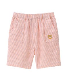 MIKI HOUSE HOT BISCUITS 【80-120cm】サッカー素材 5分丈パンツ