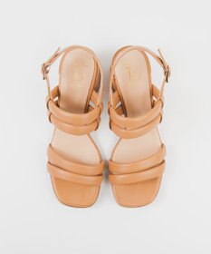 BONTRE 【LucaGrossi/ルカグロッシ】パフィーストラップヒールサンダル/ L021S-VS