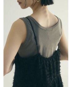 Green Parks armonia.フェザージャガードキャミワンピース