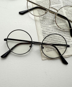 WEGO 【ユニセックス着用ITEM】メタルレームクリアレンズアイウェア