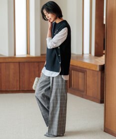 23区 【大好評素材/洗える】コットンベアジャージー ロング Tシャツ