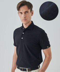 GOTAIRIKU 2年連続売上NO1【仕事で着られる】キレイめ 鹿の子ビズポロシャツ 25年新色/ダークネイビー