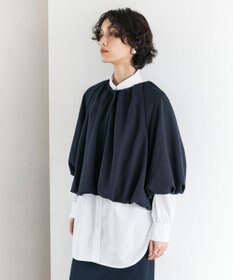 #Newans 【セレモニーにも/洗濯機可】バルーンヘムライトブルゾン​