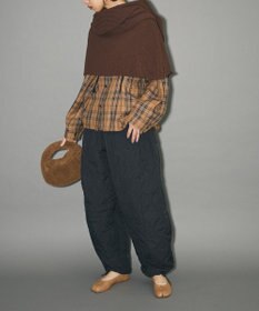 Green Parks キルティングカーブパンツ