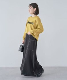 Green Parks 洗える　さがら刺しゅうロゴニットプル