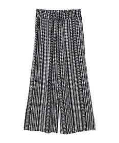 CRAFT STANDARD BOUTIQUE レーヨン総柄ワイドパンツ