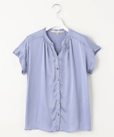 自由区 【XSサイズあり/洗える】ビンテージサテン ブラウス