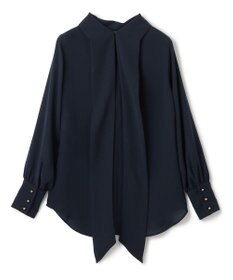 BEIGE， 【WEB限定・洗える】STOW / ボウタイブラウス