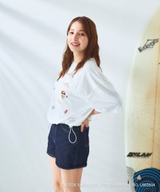 OP／FILA 【Ocean Pacific×ハローキティ】ラッシュTシャツ