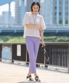 自由区 【WEB限定・洗える・XSサイズあり】シャドウサッカー カットソー