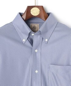 J.PRESS MEN 【吸水速乾 / UVケア / 高通気性】【SMART TECH】ハウンドトゥース ジャージーシャツ