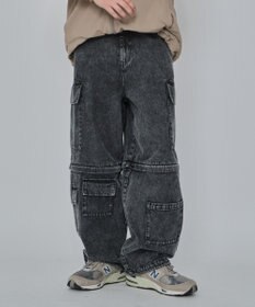 WEGO 2WAYマルチデニムカーゴパンツ