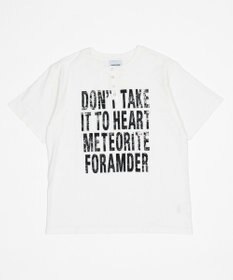 WEGO 【ユニセックス着用ITEM】ビッグロゴスラブヘンリーネックT（SS）