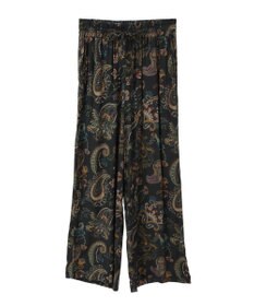 CRAFT STANDARD BOUTIQUE レーヨン総柄ワイドパンツ
