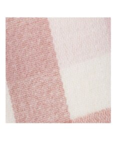 MOONBAT estaa パフィーラメマフラー ビッグチェック／手洗い可