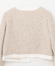 GRACE CONTINENTAL ツイードトリミングジャケット