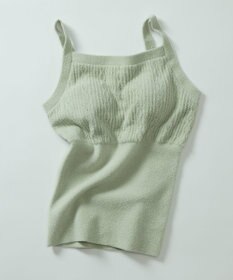 une nana cool とろみ素材がここちよいカップ付きキャミソール　moi room（モアルーム）