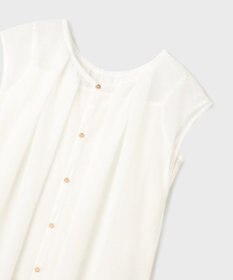 GRACE CONTINENTAL チュールタックノースリーブ