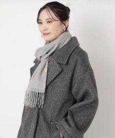 MOONBAT WEB限定【洗える】ミエル (miel) カシミヤ100％ プレーンマフラー