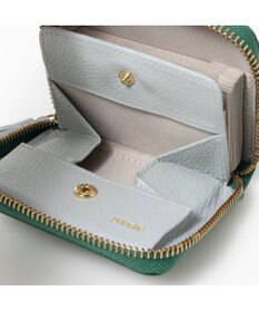 UNBILLION ペルケ perche / カラーコンビジャバラ・カードウォレット