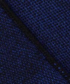 ICB 【洗える】ソフトカシミヤミックス ブロッキングハイネックニット