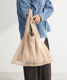 Green Parks チュールレイヤードポケッタブルバッグ