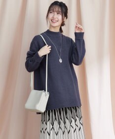 Tiaclasse L 【洗える】重ね着風ニットトップス