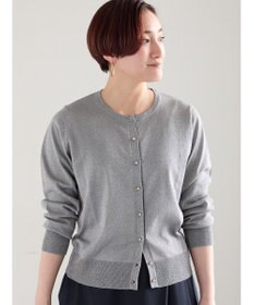 Te chichi 14G綿ポリクルーカーディガン