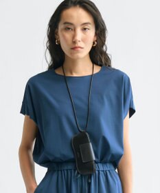 23区 フェイクレザー サングラスケース ブラック系