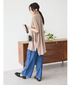 CRAFT STANDARD BOUTIQUE ヴィンテージボイルミルフィーユ襟付きシャツチュニック