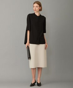 ICB 【洗える】シンセティックヤーンスムース ニットスカート