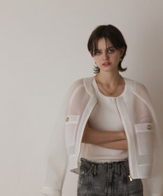 GRACE CONTINENTAL シアーダンボールブルゾン