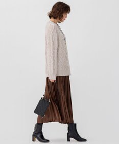 23区 【CLASSY.12月号掲載】アランパターン ニット