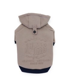 PET PARADISE J.PRESS エンボス パーカー 《 グレー 》 小型犬