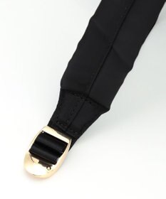 LA BAGAGERIE チャーム付き　ナイロンスクエアリュック