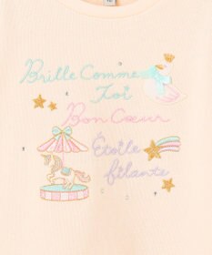 ANY KIDS 裏毛 スカラップ トレーナー