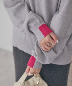 AMERICAN HOLIC バイパチラグランニットプルオーバー