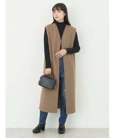 earth music&ecology やわらかタッチリブタートルネックプルオーバー