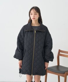 earth music&ecology キルティングバルーンコート