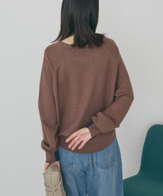 AMERICAN HOLIC バイパチラグランニットプルオーバー