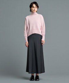 uncrave 【洗える】サテン フレアスカート（uncrave STANDARD）