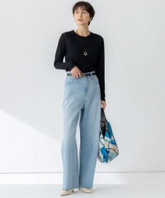 23区 【Oggi5月号掲載/洗える】シアー レイヤード TEE